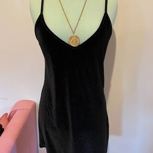 Velvet brandy Melville dress